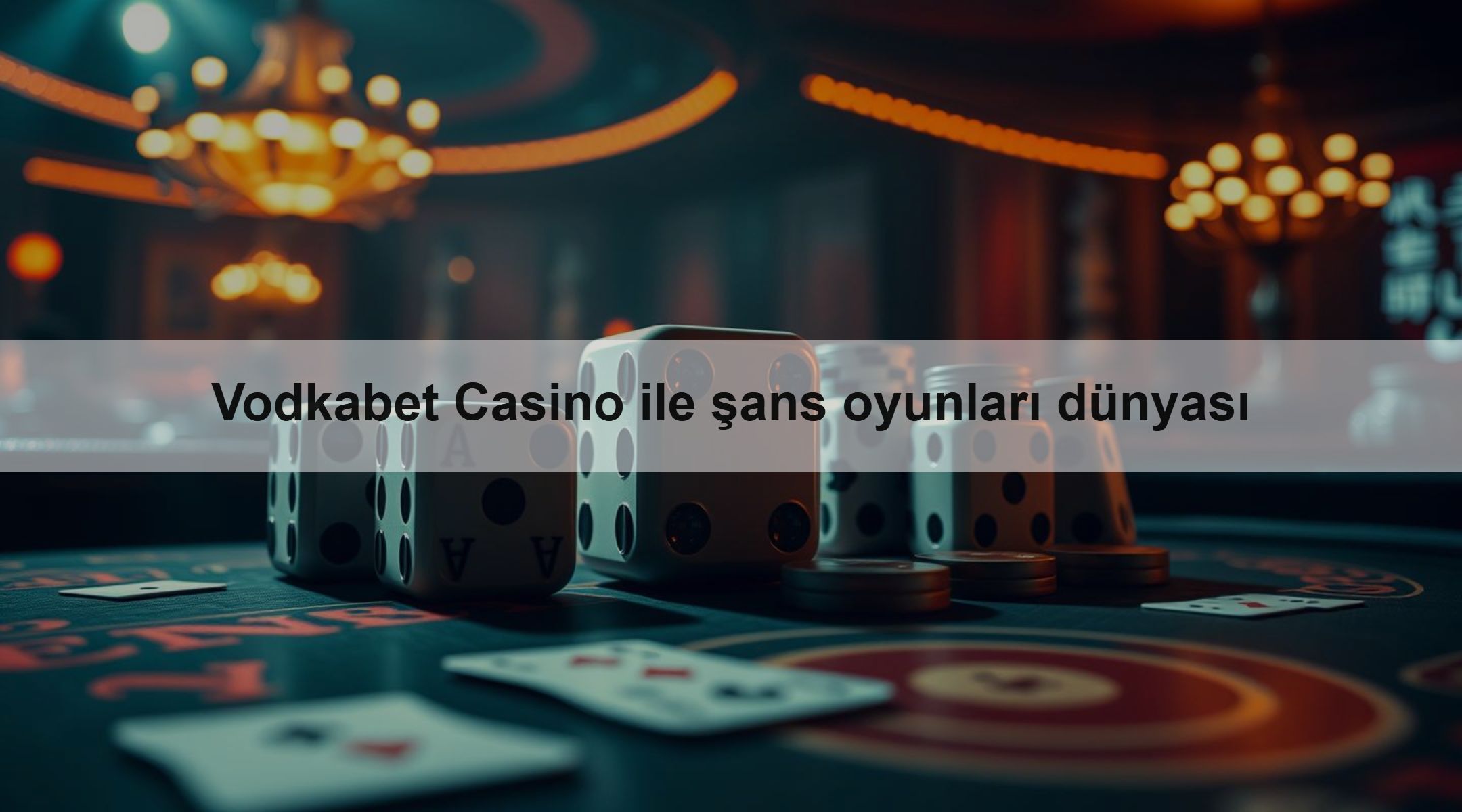 Vodkabet Casino ile şans oyunları dünyası